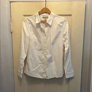 Banana Republic White Button Down Shirt